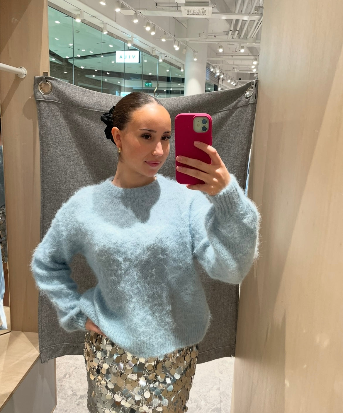 VIJANNA Pullover - Winter Sky